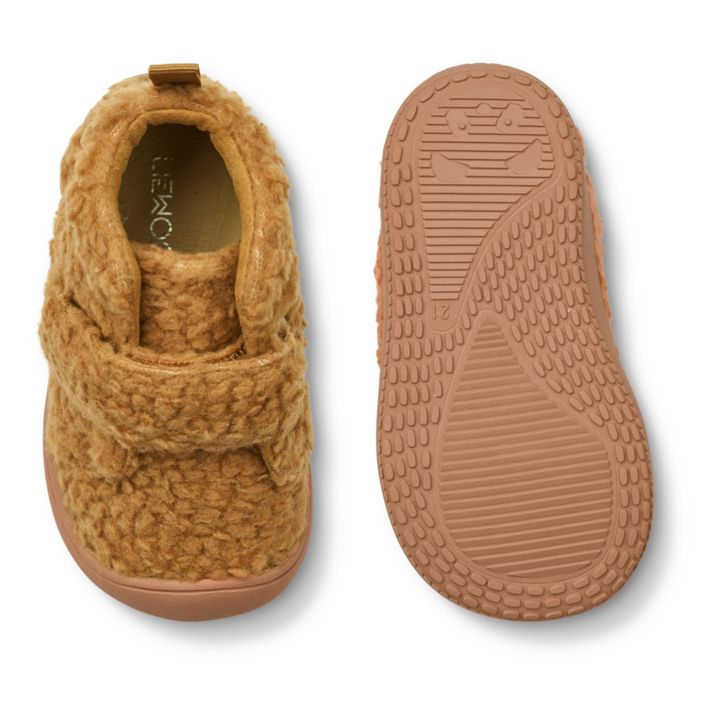 Scratch Shoes aus recyceltem Material in Felloptik Marcus | Karamel- Produktbild Nr. 6