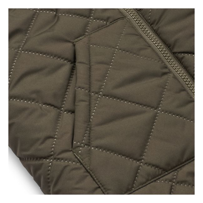 Veste Réversible Matières Recyclées Jackson | Verde militare
