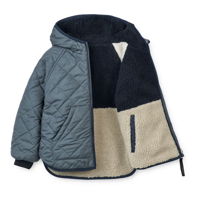Veste Réversible Matières Recyclées Jackson | Bleu