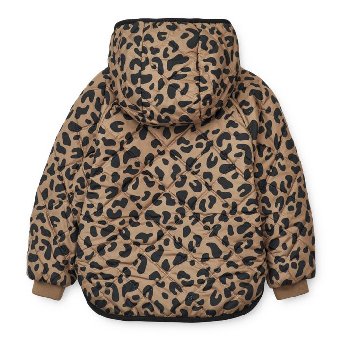 Reversible Jacke aus recyceltem Material Leopard Jackson | Braun- Produktbild Nr. 7