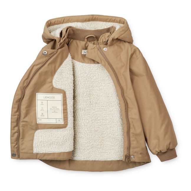 Vira Recycled Parka | Beige