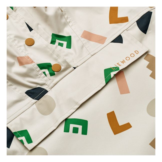 Veste Imperméable Alphabet Marcel | Ecru