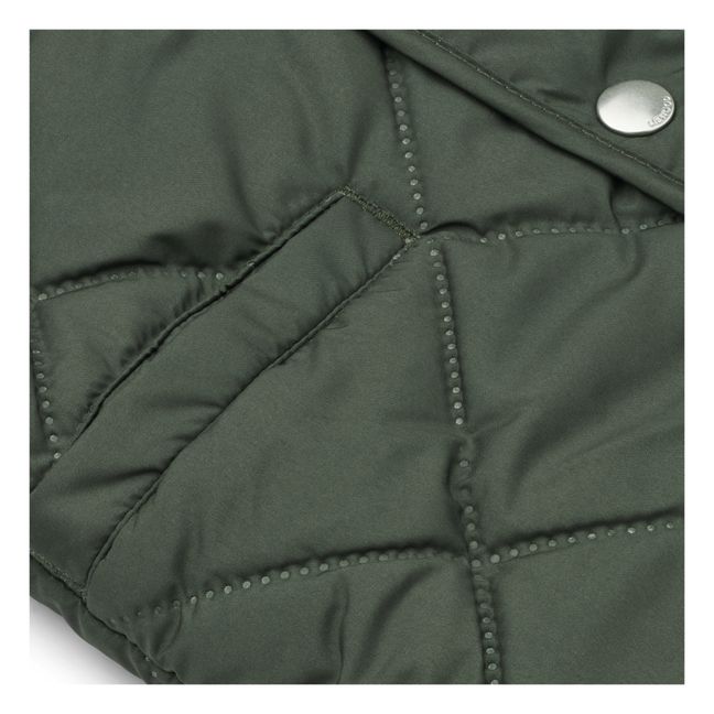 Giacca + Jogger Trapuntati in Materiali Riciclati Anniston | Verde foresta
