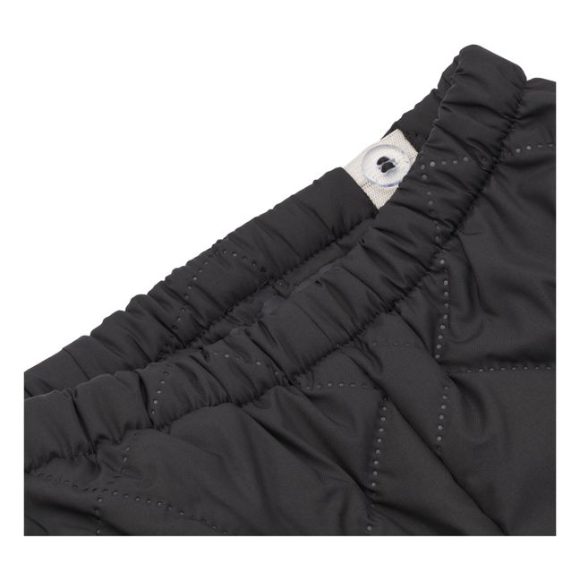 Veste + Jogger Matières Recyclées Matelassé Léopard Anniston | Marron
