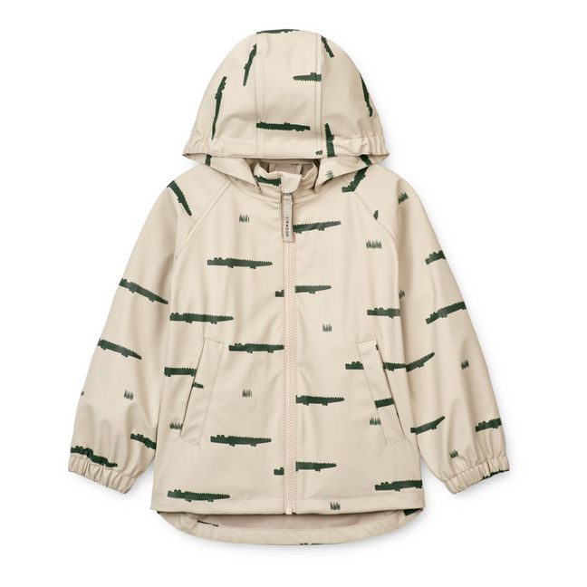 Veste Imperméable + Pantalon Matières Recyclées Crocodiles Moby | Vert