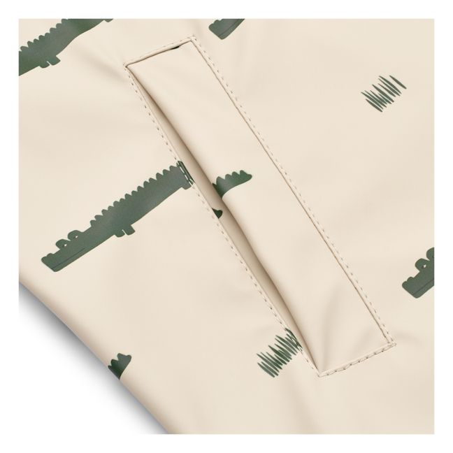 Veste Imperméable + Pantalon Matières Recyclées Crocodiles Moby | Vert
