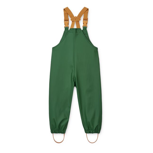 Veste Imperméable + Salopette Matières Recyclées Crocodiles Melodi | Vert