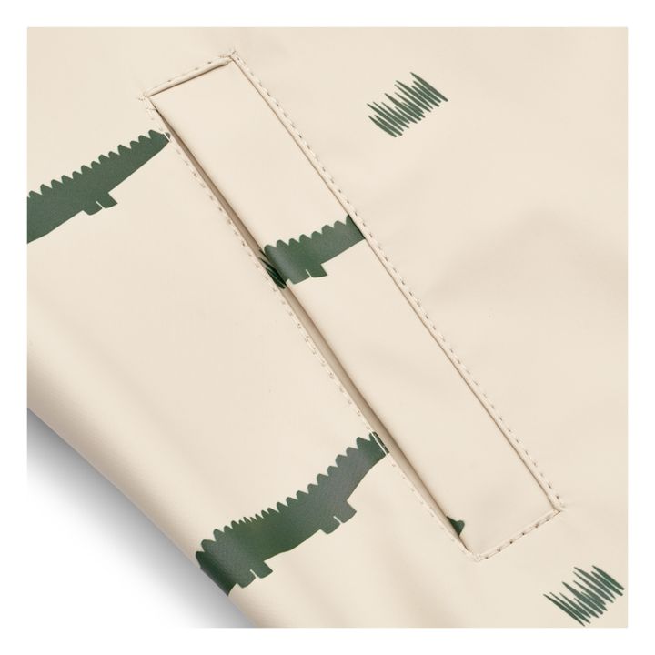 Wasserdichte Jacke + Hose Recyceltes Material Krokodile Melodi | Grün- Produktbild Nr. 7