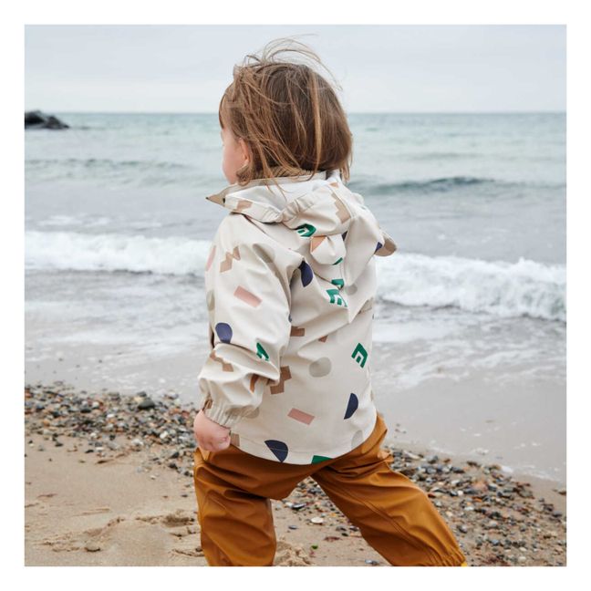 Veste Imperméable + Salopette Matières Recyclées Alphabet Melodi | Seidenfarben