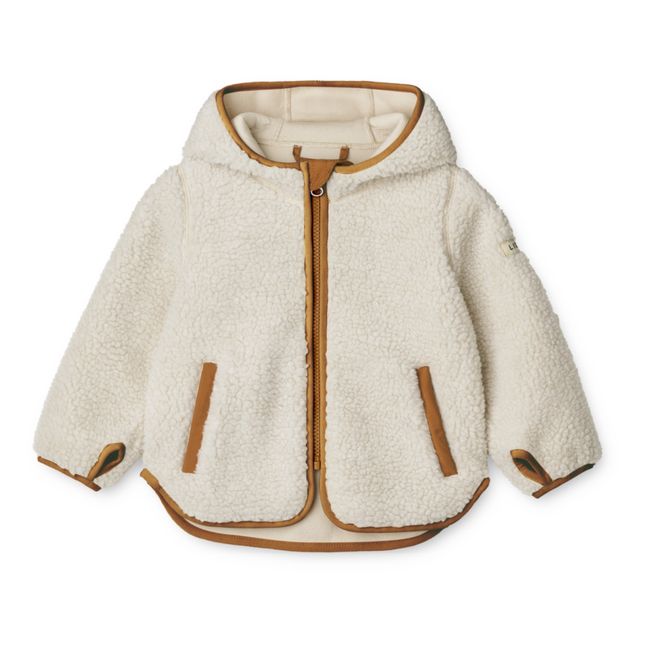 Mara Baby Fur Jacket in Recycled Materials | Ecru