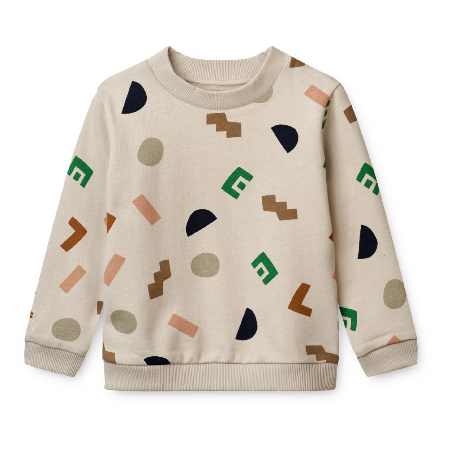 Liewood Sweatshirt aus Bio-Baumwolle Alphabet Thora | Seidenfarben