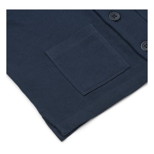 Cardigan Laine Recyclée Alke | Navy blue