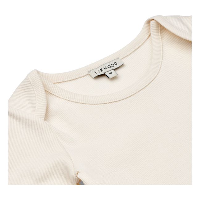 Body Coton Bio Côtelé Evig | Crudo