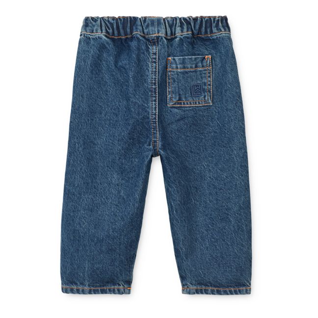 Pantalon Denim Coton Bio Bergit | Vaquero