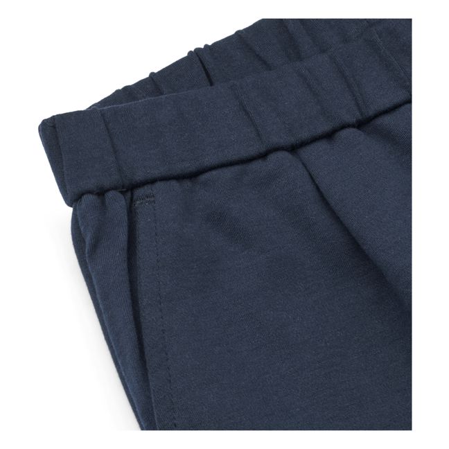 Pantalon Coton Bio Lesley | Bleu marine