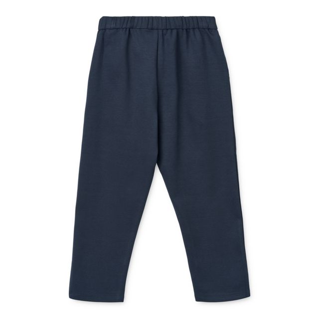Lesley Organic Cotton Trousers | Navy blue