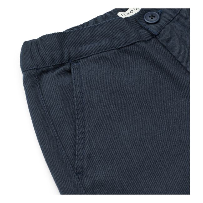 Pantalon Coton Bio Bergamote | Navy blue