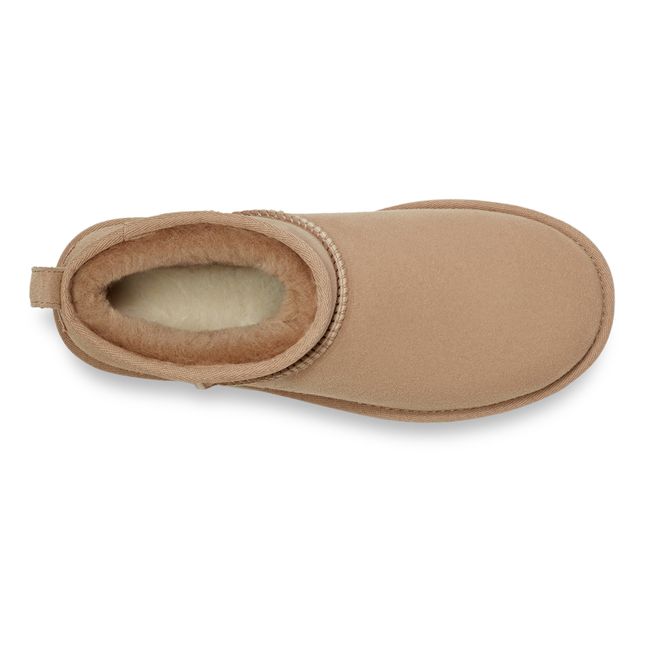 Boots Fourrées Classic Ultra Mini | Sable