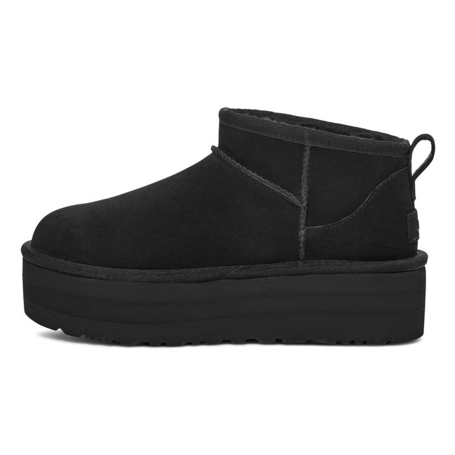 Boots Fourrées Classic Mini Platform | Noir
