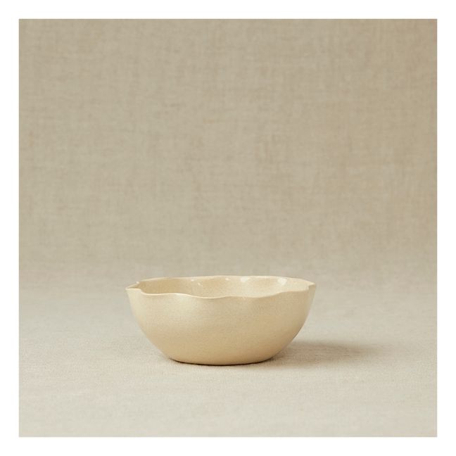 Cuenco para aperitivo de cerámica | Crema