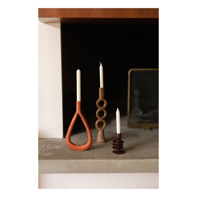 Bougeoir en faïence | Terracotta