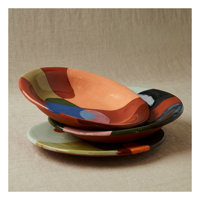 Earthenware Display Dish | Celadon