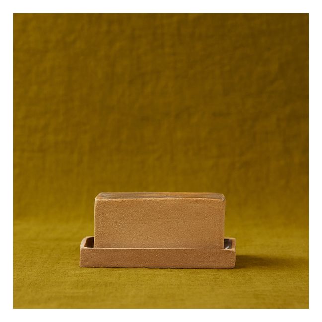 Beurrier en grès | Ochre