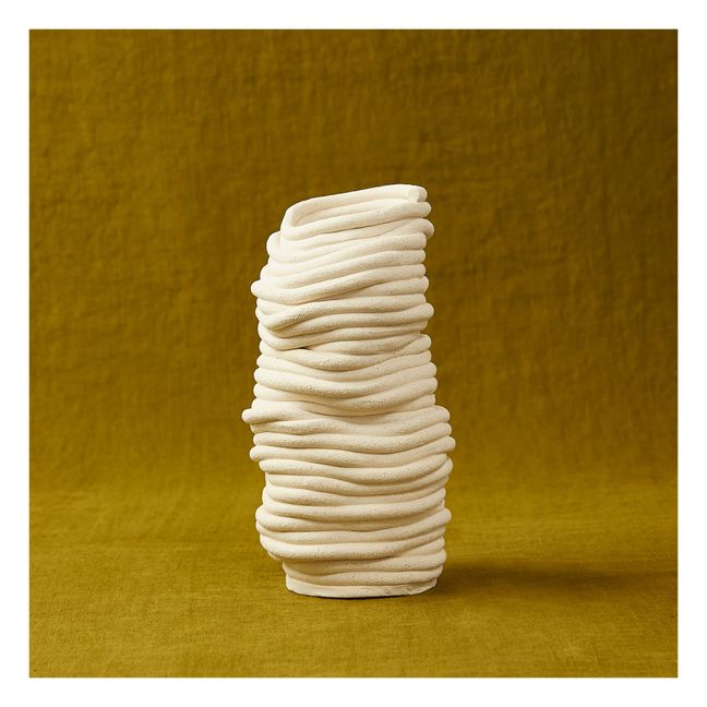 Vase Fossil | Off-White