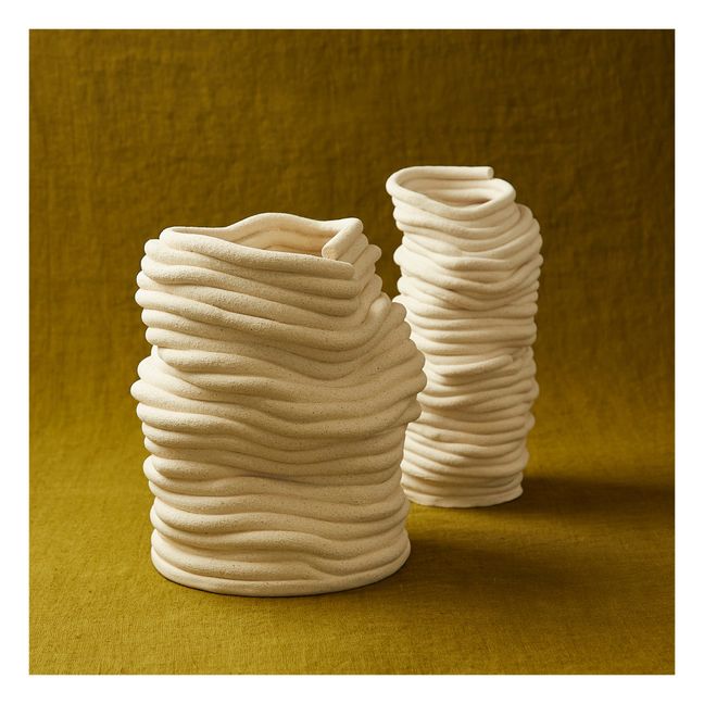 Vase Fossil | Off-White