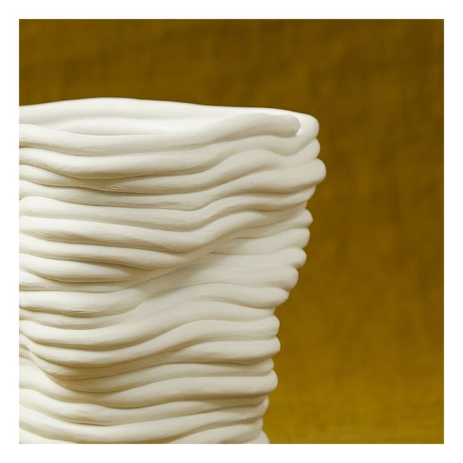 Silk Vase | Weiß