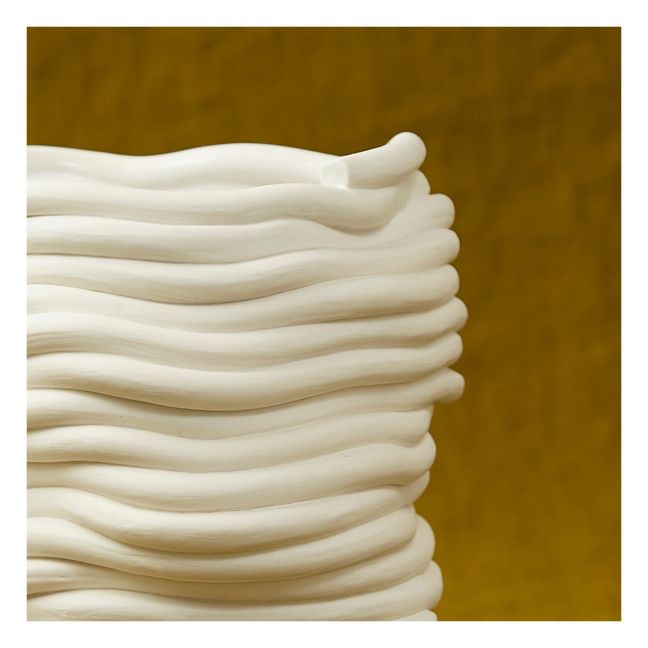 Silk Vase | Weiß