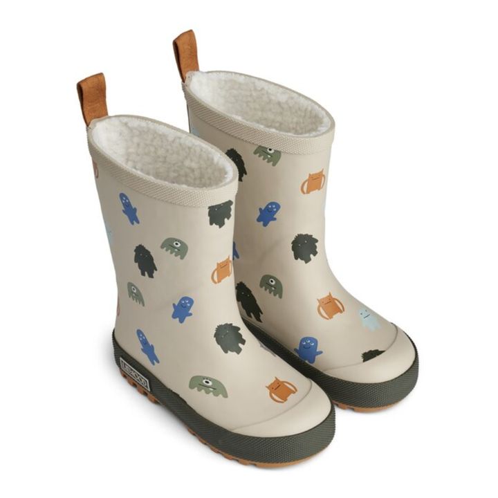 Regenstiefel Monster Mason | Beige- Produktbild Nr. 1