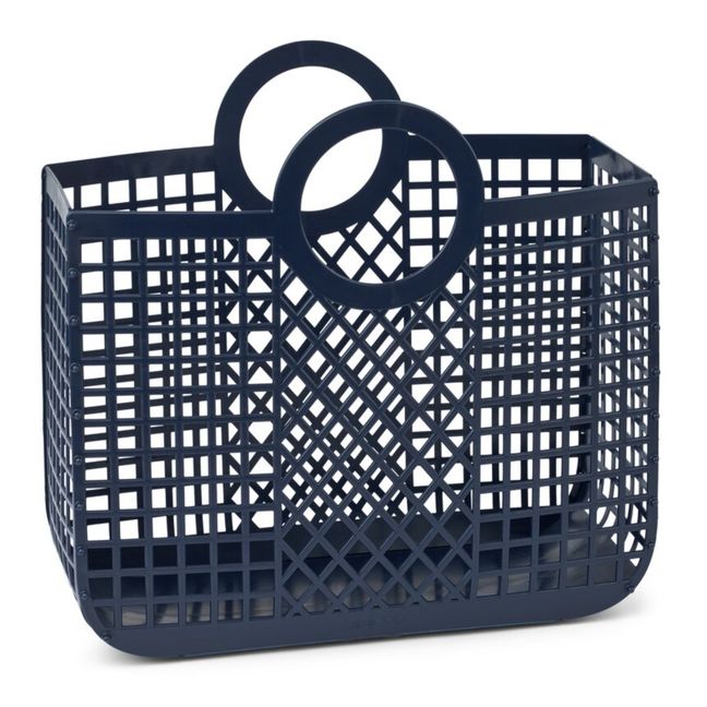 Basket Bloom Recycled material | Navy blue