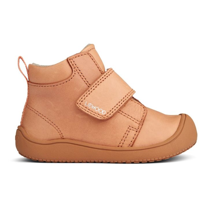 Brady Leather Boots | Pink- Product image n°0