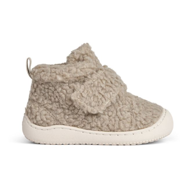 Scratch Shoes Recycled Material Fur Shape Marcus | Beige