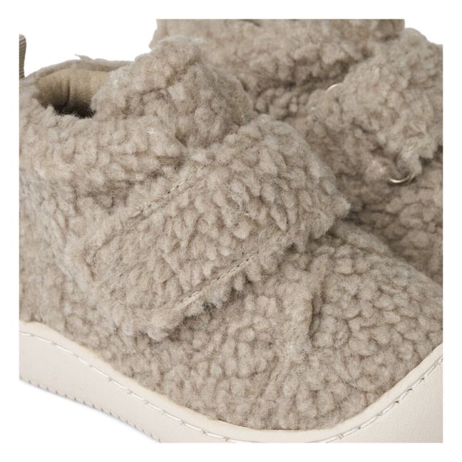 Scratch Shoes Recycled Material Fur Shape Marcus | Beige