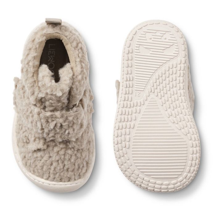 Scratch Shoes Recycled Material Fur Shape Marcus | Beige- Product image n°4