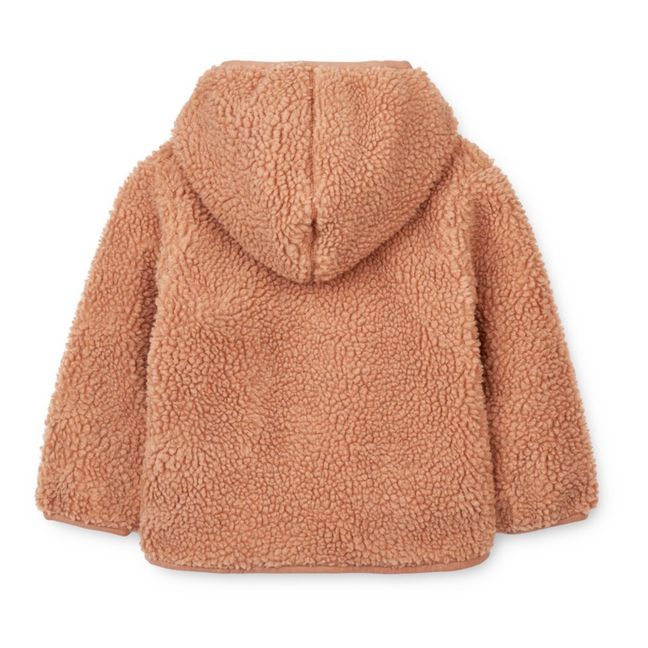 Chaqueta de piel reciclada Inge | Rosa
