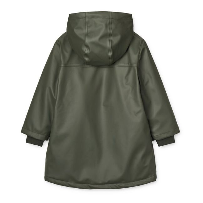 Hugo Waterproof Parka in recycled materials | Chrome green