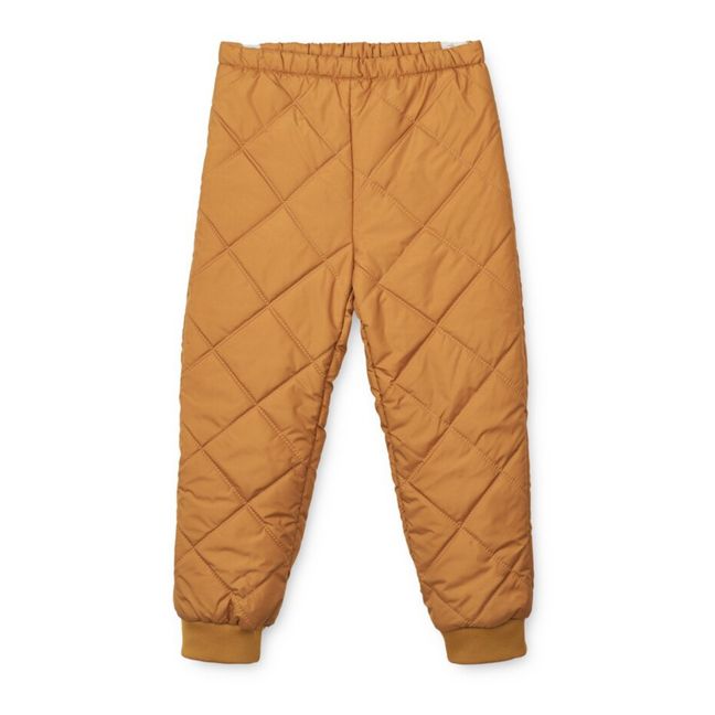 Chaqueta + Jogger Materiales reciclados Acolchado Picos Anniston | Crudo