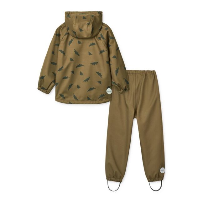 Parka + Pantalon Imperméable Matières Recyclées Chauves-Souris Parker | Khaki