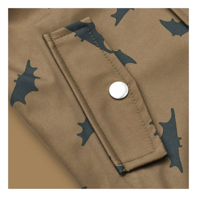 Parka Matières Recyclées Chauves-Souris Dakota | Marrone kaki