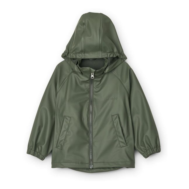 Veste Imperméabe Matières Recyclées Moby | Vert sapin
