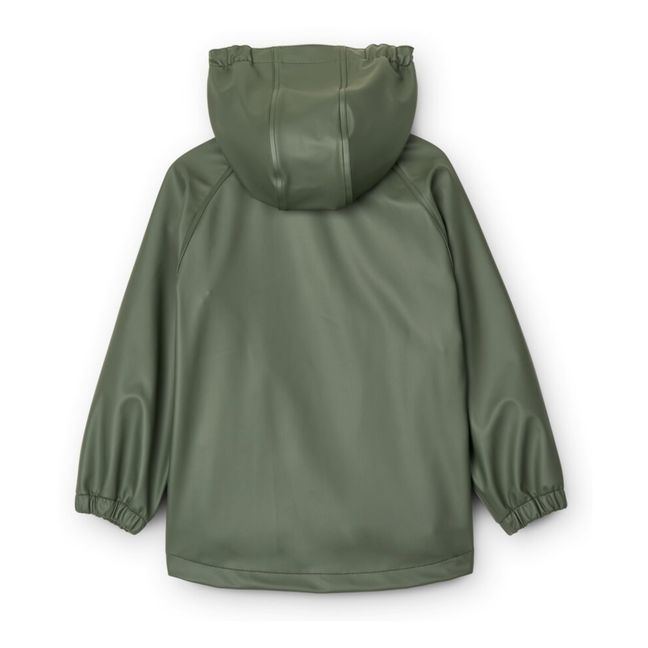 Veste Imperméabe Matières Recyclées Moby | Vert sapin