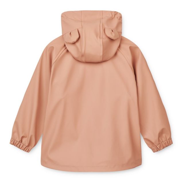 Regenjacke Jacke aus recyceltem Material Melodi | Rosa
