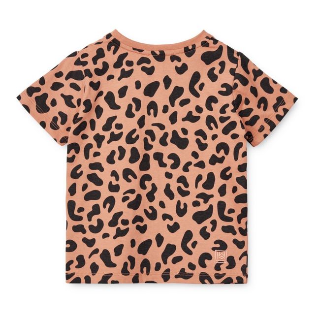 Apia Organic Cotton Leopard T-Shirt | Pink