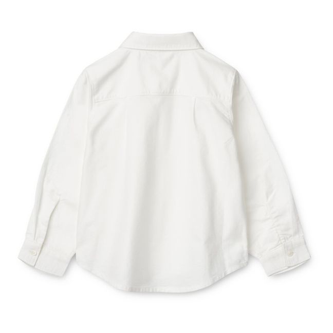 Camicia in cotone organico Costa | Bianco
