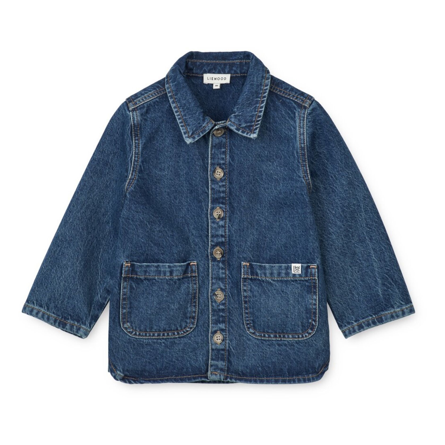 Liewood - Camicia in Denim in Cotone Organico Rody - Demin