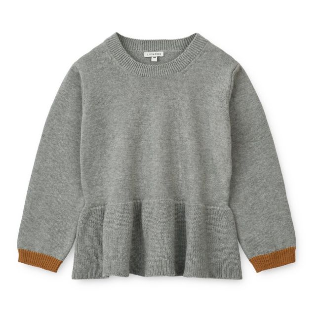 Jersey Esme de algodón orgánico | Gris