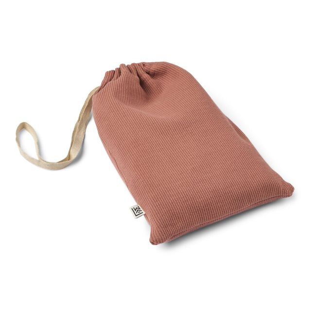Pyjama Coton Bio Côtelé Birk | Vieux Rose